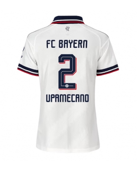 Billige Fotballdrakt Bayern Munich Dayot Upamecano #2 Replika Bortedrakt Dame 2026-27 Kortermet